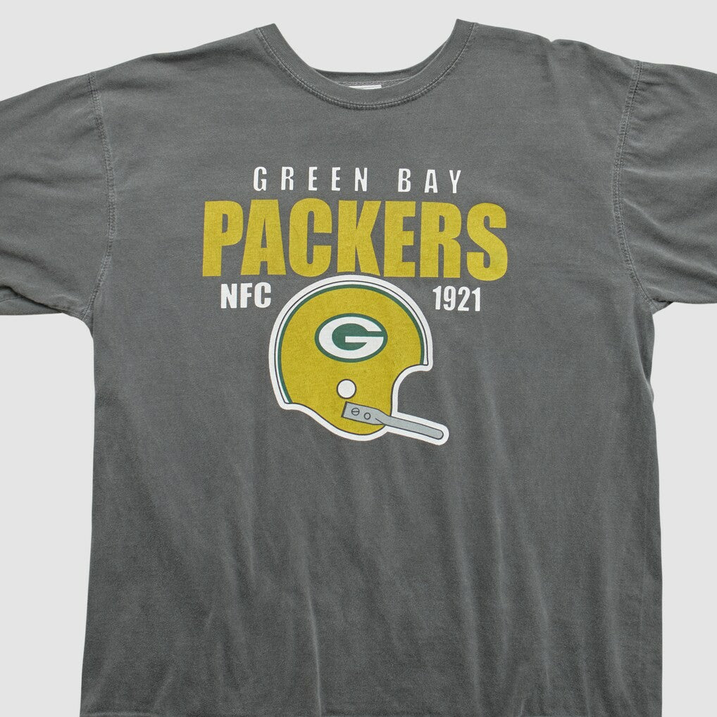 Green Bay Packers NFL 2010s T-shirt Charcoal Vintage - Fanatics