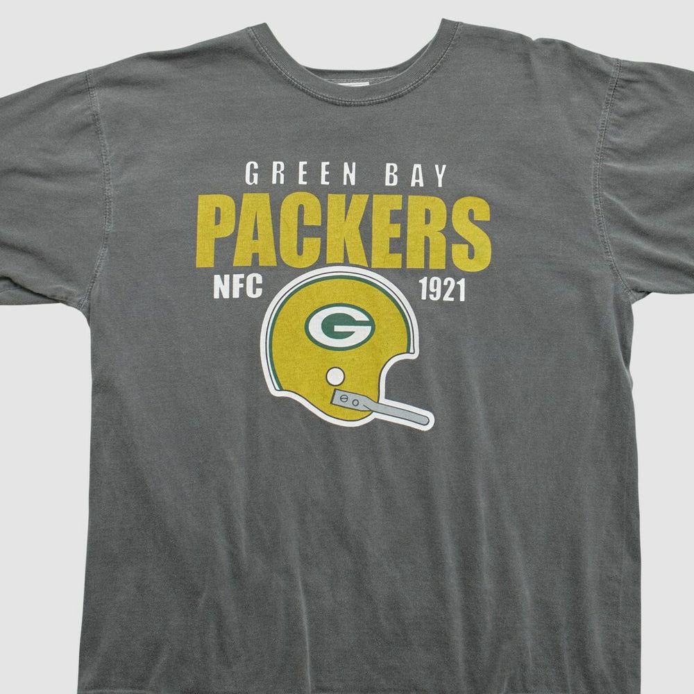 Green Bay Packers NFL 2010s T-shirt Charcoal Vintage - Fanatics