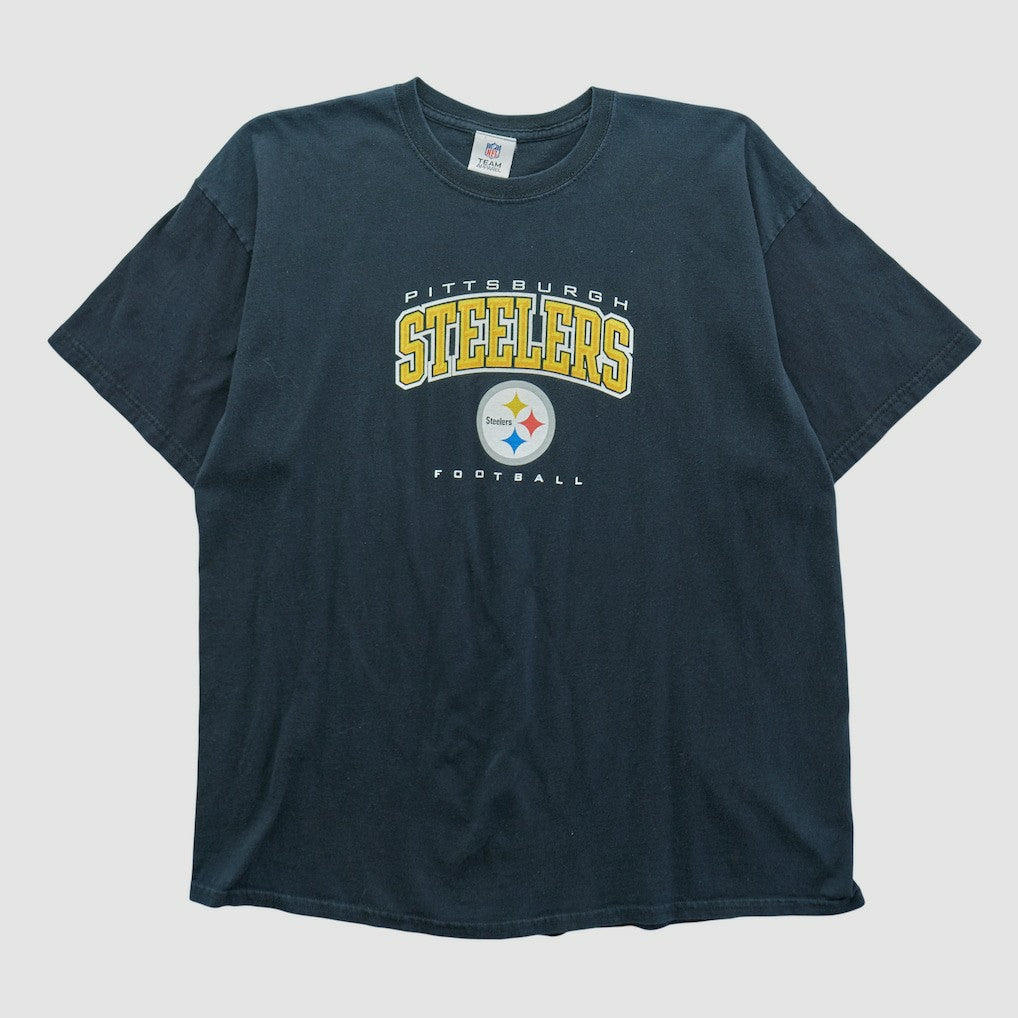 Pittsburgh Steelers NFL 2010s T-shirt Black Vintage - Fanatics