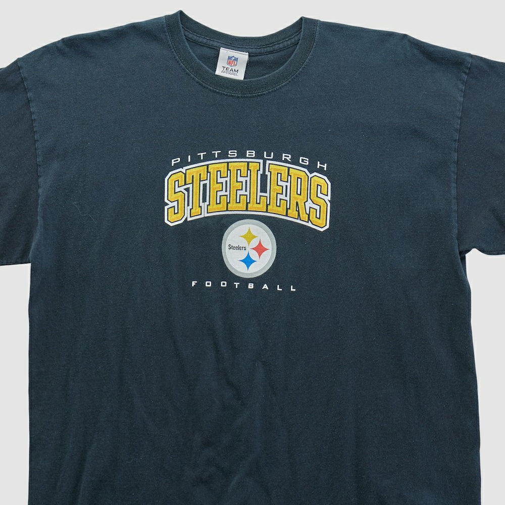 Pittsburgh Steelers NFL 2010s T-shirt Black Vintage - Fanatics