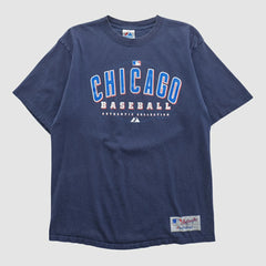 Chicago Cubs Majestic 2000s T-shirt On Sale