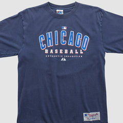 Chicago Cubs Majestic 2000s T-shirt On Sale