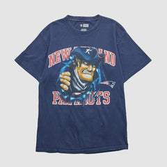 New England Patriots NFL 2010s T-shirt Navy Vintage - Fanatics