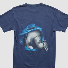 New England Patriots NFL 2010s T-shirt Navy Vintage - Fanatics