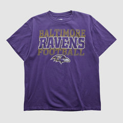 Baltimore Ravens NFL 2010s T-shirt Purple Vintage - Fanatics