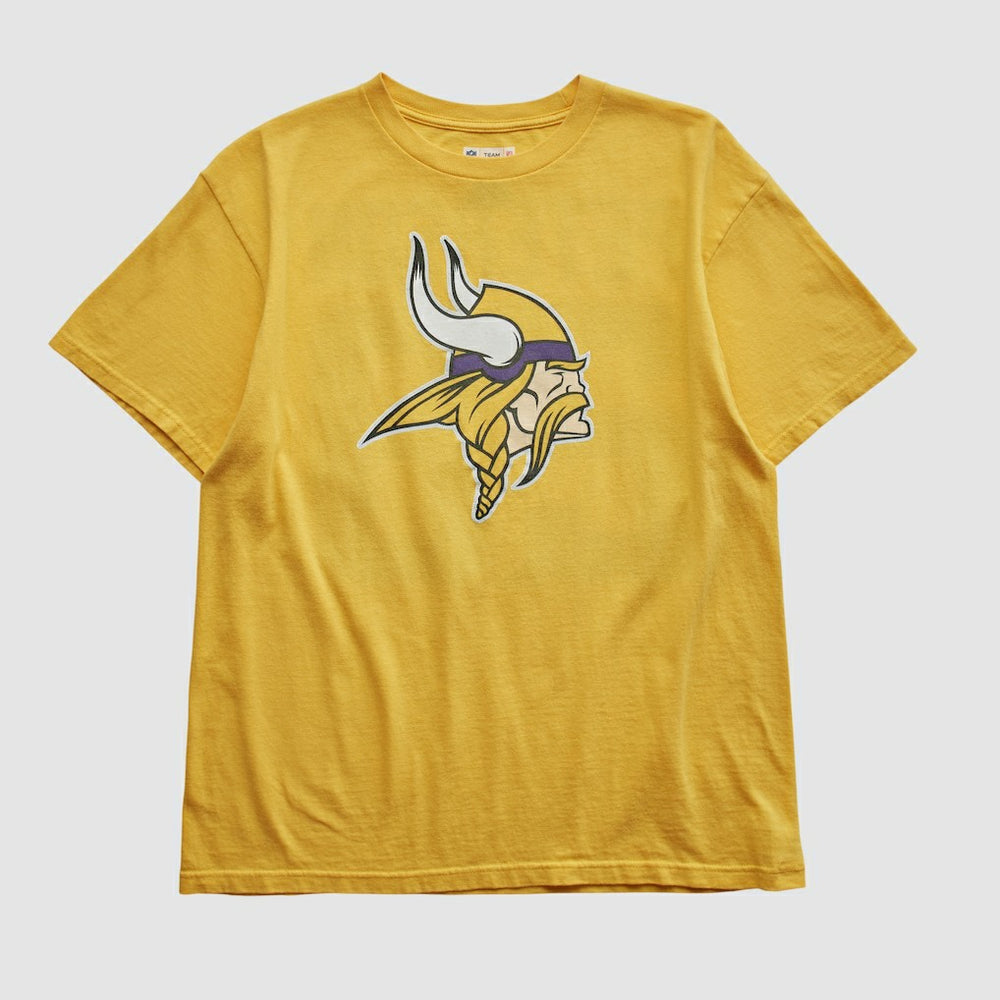 Minnesota Vikings NFL 2000s T-shirt Yellow Vintage - Fanatics