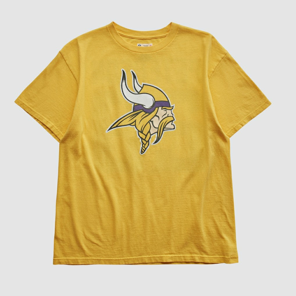 Minnesota Vikings NFL 2000s T-shirt Yellow Vintage - Fanatics