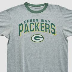 Green Bay Packers Reebok 2000s T-shirt Heather Gray Vintage - Fanatics