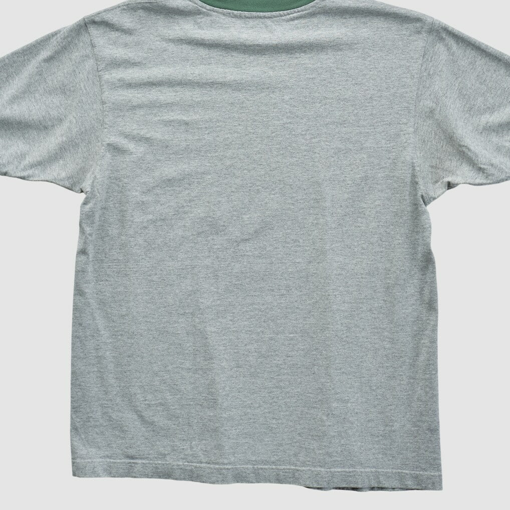 Green Bay Packers Reebok 2000s T-shirt Heather Gray Vintage - Fanatics