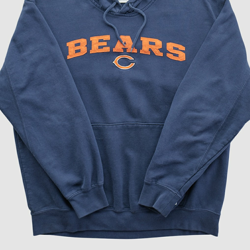 Chicago Bears NFL 2010s Hooded Pullover Sweatshirt Navy Vintage - Fanatics