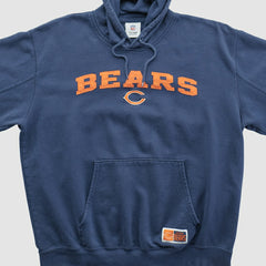 Chicago Bears NFL 2010s Hooded Pullover Sweatshirt Navy Vintage - Fanatics