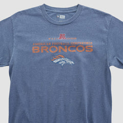 Denver Broncos NFL 2010s T-shirt Blue Vintage - Fanatics