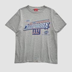 New York Giants NFL 2007 T-shirt Heather Gray Vintage - Fanatics