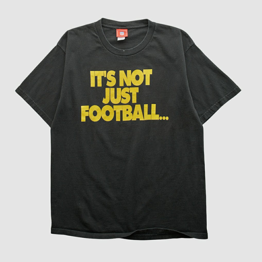 Pittsburgh Steelers NFL 2000s T-shirt Black Vintage - Fanatics