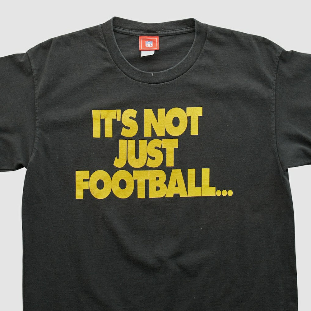 Pittsburgh Steelers NFL 2000s T-shirt Black Vintage - Fanatics