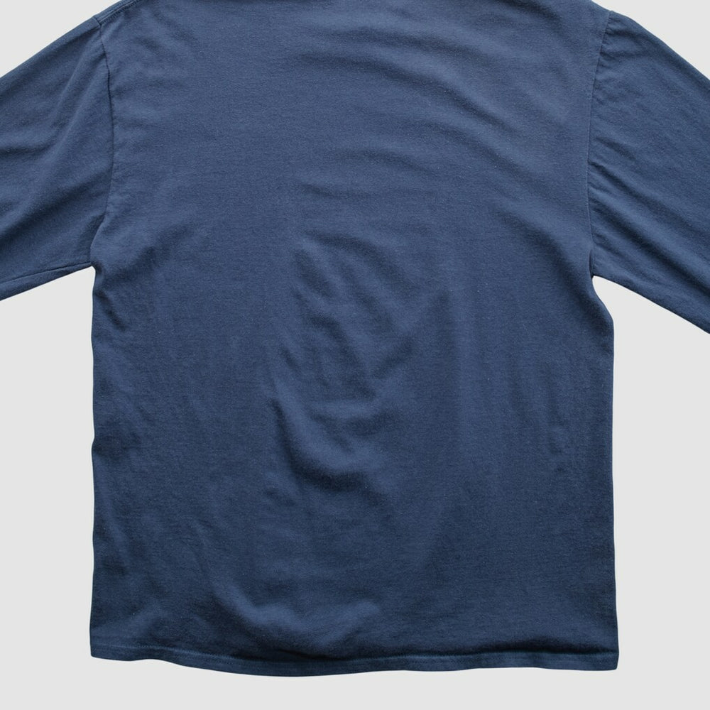 New England Patriots NFL 2010s Long Sleeve T-shirt Navy Vintage - Fanatics