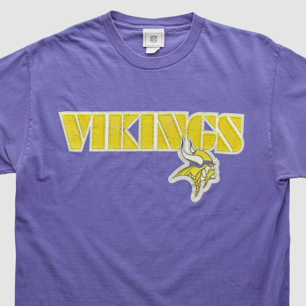 Minnesota Vikings NFL 2000s T-shirt Purple Vintage - Fanatics