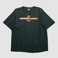 Cincinnati Bengals NFL 2000s T-shirt Black Vintage - Fanatics