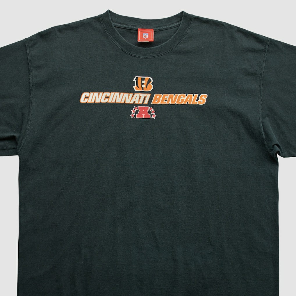Cincinnati Bengals NFL 2000s T-shirt Black Vintage - Fanatics