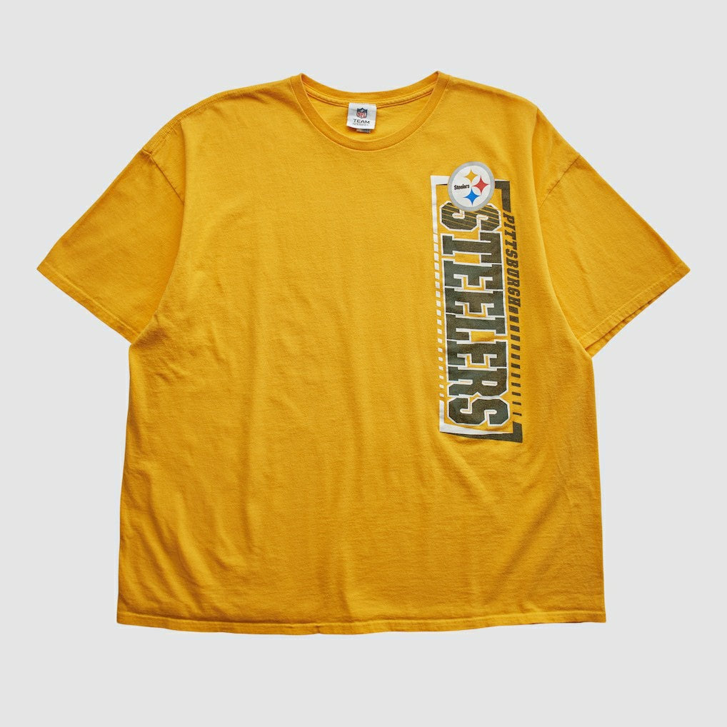 Pittsburgh Steelers NFL 2010s T-shirt Yellow Vintage - Fanatics
