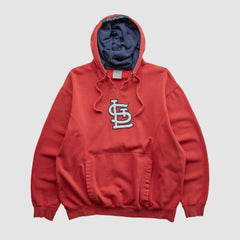 St. Louis Cardinals Genuine Merchandise 2000s Hooded Pullover Sweatshirt Clearance