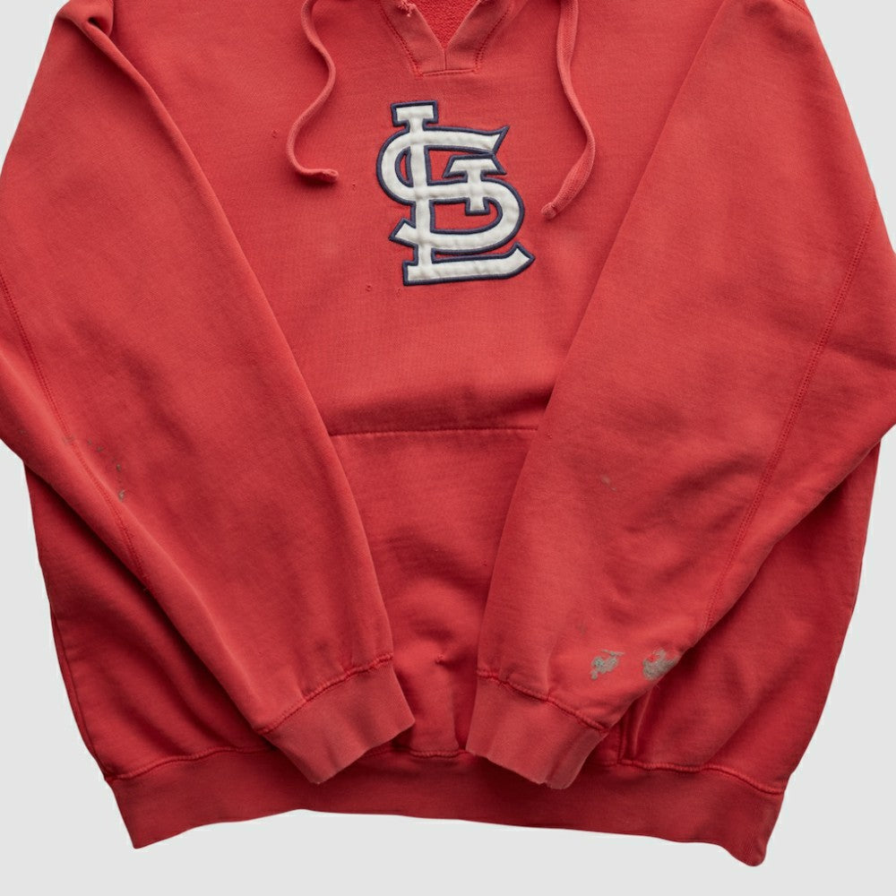 St. Louis Cardinals Genuine Merchandise 2000s Hooded Pullover Sweatshirt Clearance