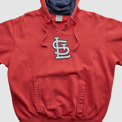 St. Louis Cardinals Genuine Merchandise 2000s Hooded Pullover Sweatshirt Clearance