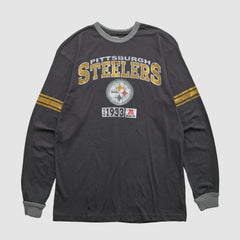 Pittsburgh Steelers NFL 2010s Long Sleeve T-shirt Black Vintage - Fanatics