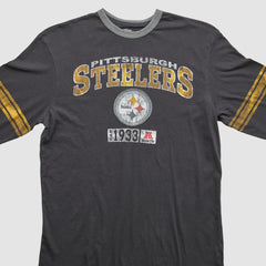 Pittsburgh Steelers NFL 2010s Long Sleeve T-shirt Black Vintage - Fanatics