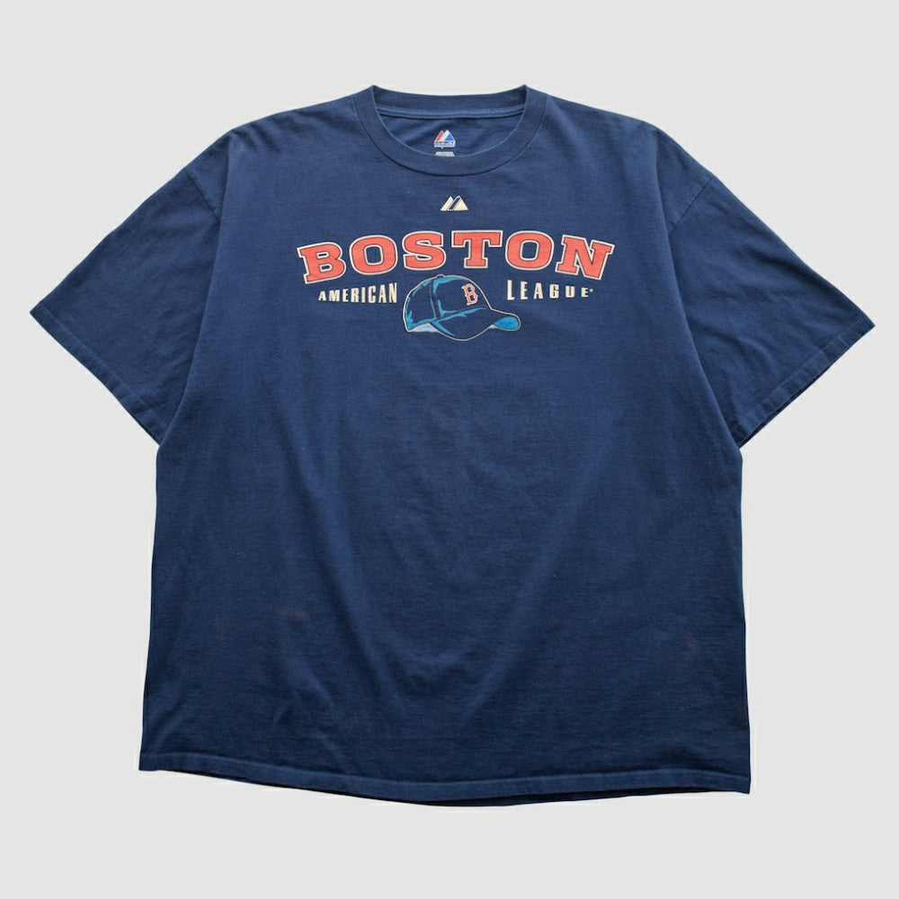 Boston Red Sox Majestic 2000s T-shirt On Sale