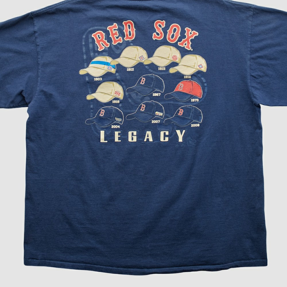 Boston Red Sox Majestic 2000s T-shirt On Sale