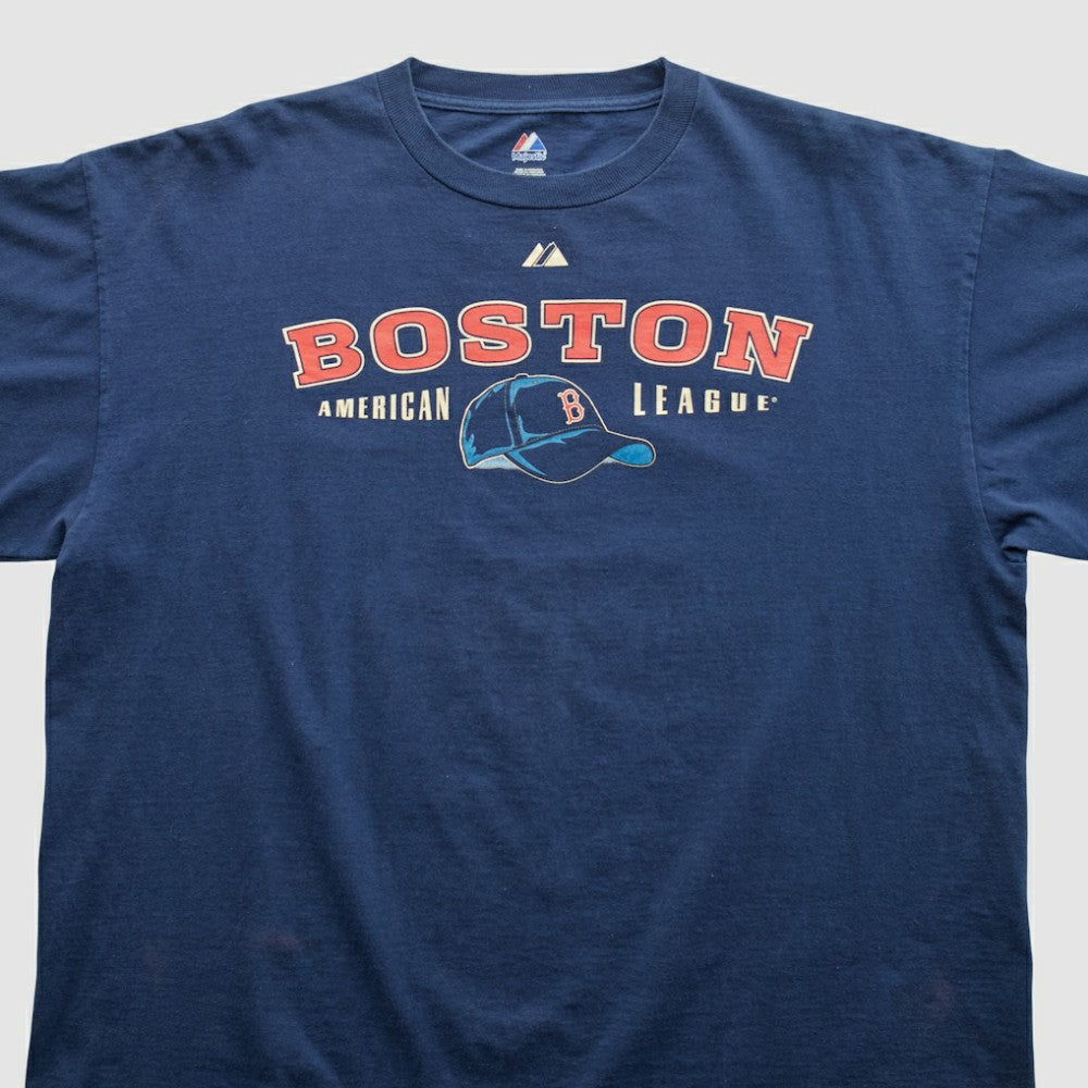 Boston Red Sox Majestic 2000s T-shirt On Sale
