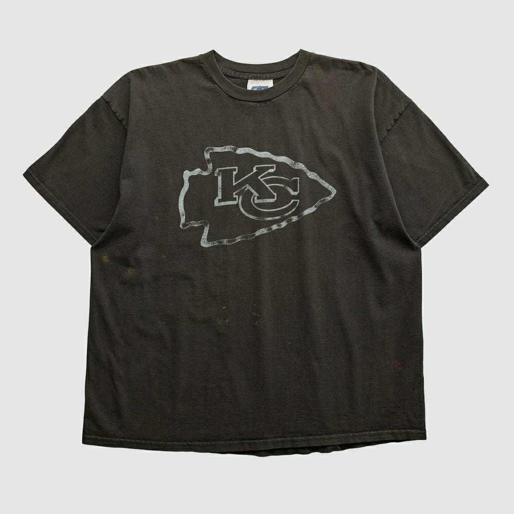 Kansas City Chiefs CSA 2000s T-shirt Black Vintage - Fanatics