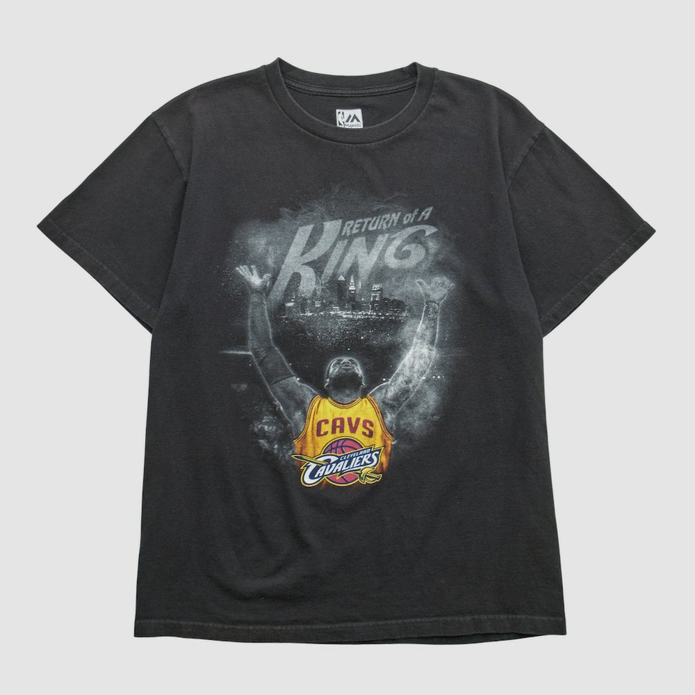 Vintage - Cleveland Cavaliers Majestic 2010s T-shirt - Black Vintage