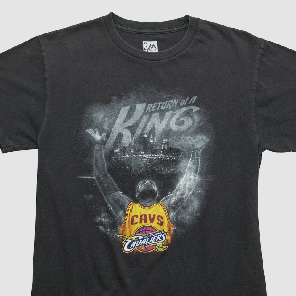 Vintage - Cleveland Cavaliers Majestic 2010s T-shirt - Black Vintage