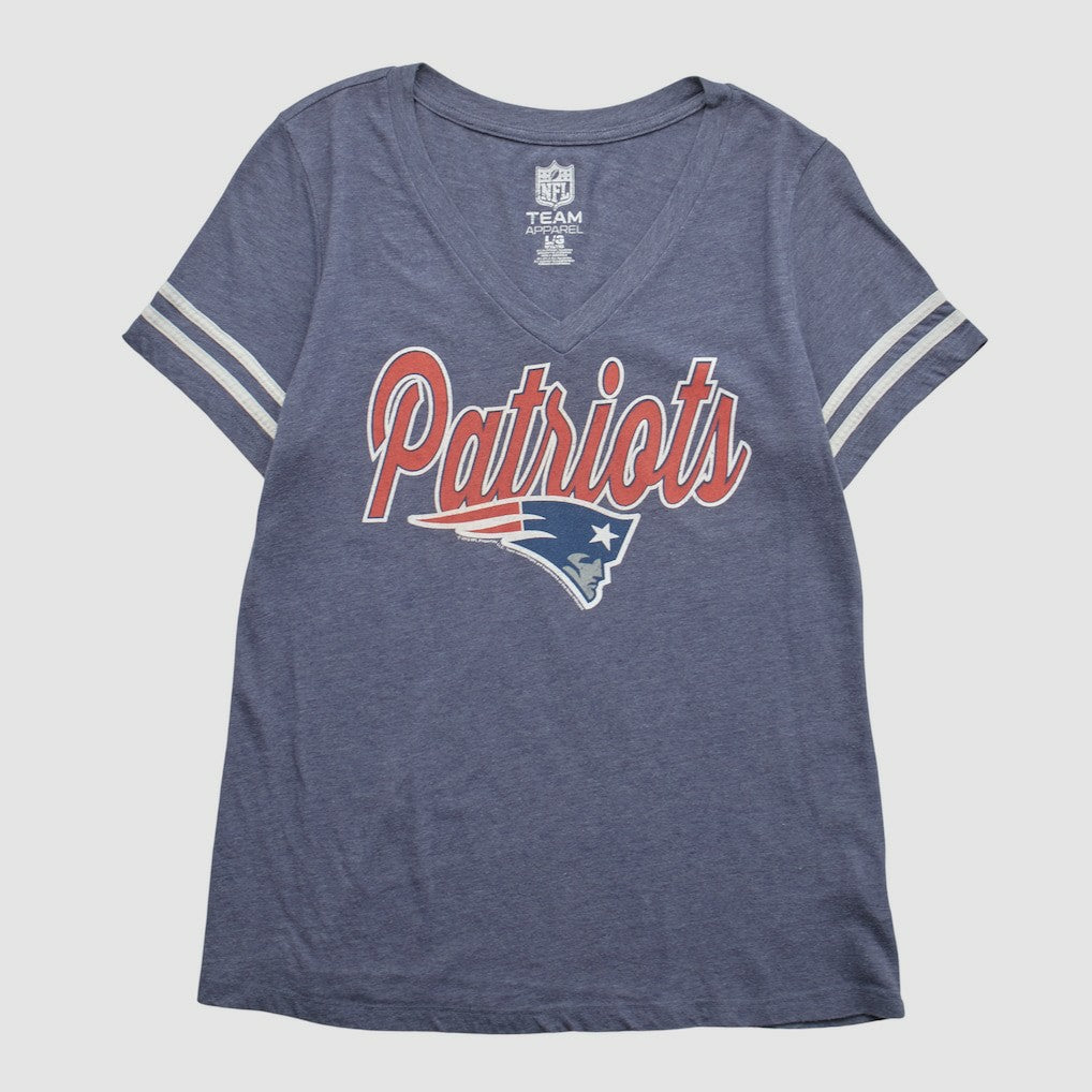 New England Patriots Team Edition Apparel 2010s T-shirt Blue Vintage - Fanatics