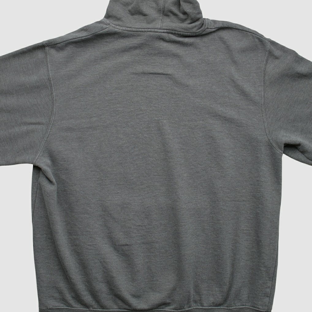 New England Patriots Majestic 2010s Hooded Pullover Sweatshirt Charcoal Vintage - Fanatics