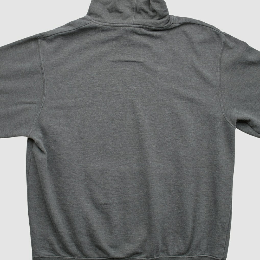 New England Patriots Majestic 2010s Hooded Pullover Sweatshirt Charcoal Vintage - Fanatics