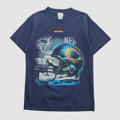 Chicago Bears NFL 2000s T-shirt Navy Vintage - Fanatics