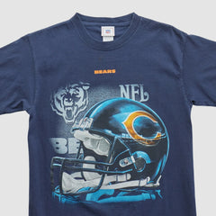 Chicago Bears NFL 2000s T-shirt Navy Vintage - Fanatics