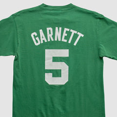 Vintage - Boston Celtics Majestic 2000s T-shirt - Green Vintage