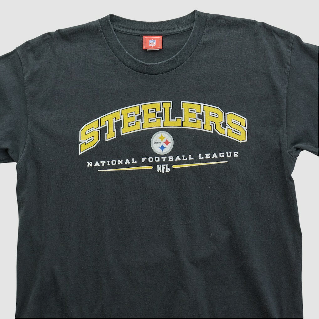 Pittsburgh Steelers NFL 2000s Long Sleeve T-shirt Black Vintage - Fanatics
