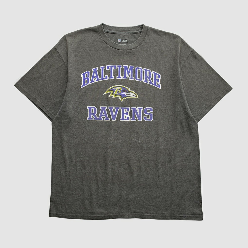 Baltimore Ravens NFL 2010s T-shirt Dark Heather Gray Vintage - Fanatics