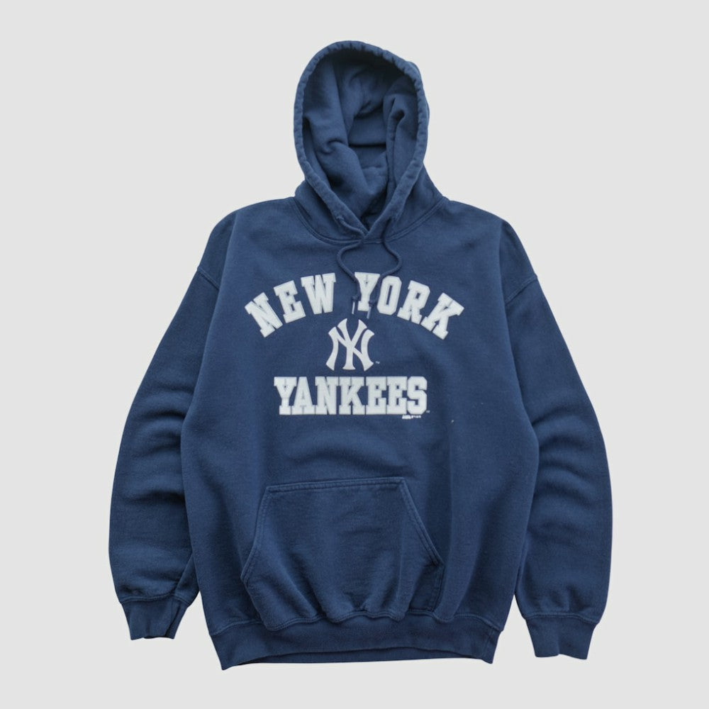 New York Yankees Stitches 2010s Hooded Pullover Sweatshirt Online