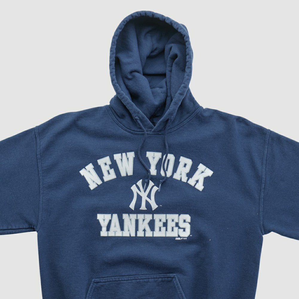 New York Yankees Stitches 2010s Hooded Pullover Sweatshirt Online