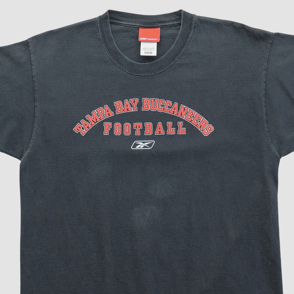 Tampa Bay Buccaneers Reebok 2000s T-shirt Black Vintage - Fanatics