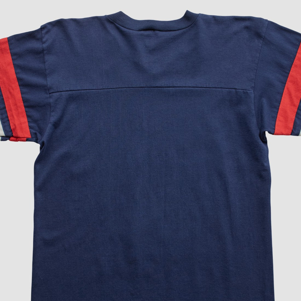 New York Giants Logo 7 90s T-shirt Navy Vintage - Fanatics