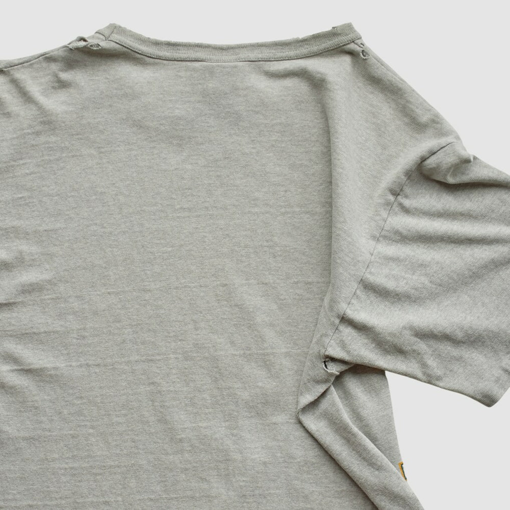 Green Bay Packers Champion 90s T-shirt Heather Gray Vintage - Fanatics