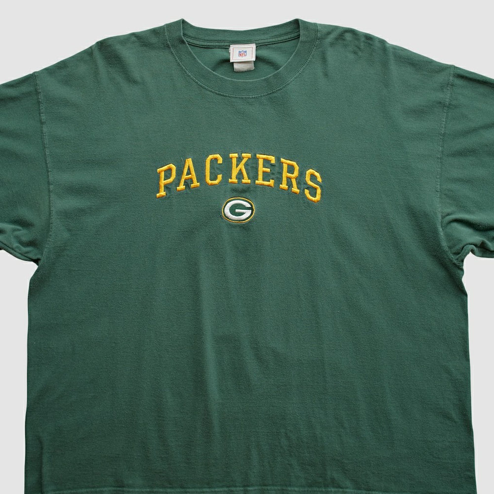 Green Bay Packers NFL 2000s T-shirt Green Vintage - Fanatics