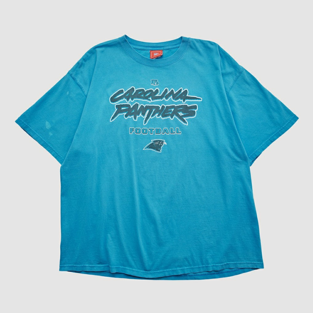 Carolina Panthers NFL 2000s T-shirt Blue Vintage - Fanatics